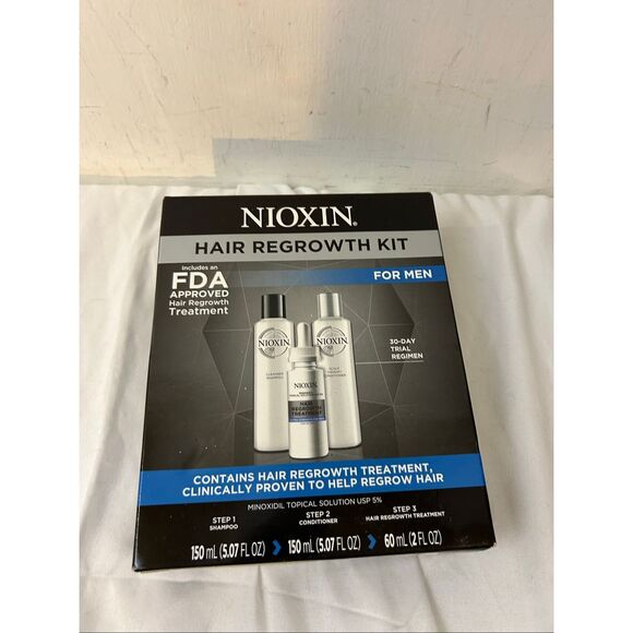 Nioxin hair regrowth kit for men expired 11/2023 new - Picture 2 of 4
